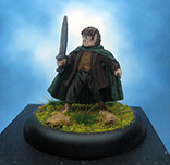 Painted Games Workshop Miniature Frodo