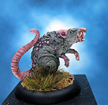 Painted Reaper Bones Miniature Plague Rat