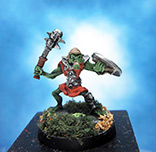 Painted Reaper Bones Miniature Goblin Warrior