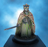 Painted Games Workshop Miniature LOTR King of the Dead
