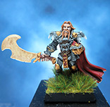 Painted ReaperBones miniature Gauntfield the Scarcrow
