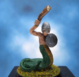 Painted Classic Miniature Ral Partha Serpent Creeper